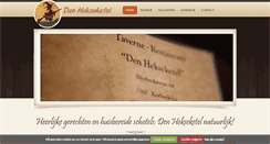 Desktop Screenshot of denhekseketel.be